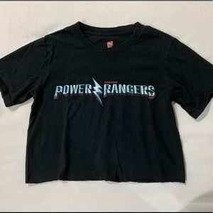 Power Rangers Comic Con promo tshirt